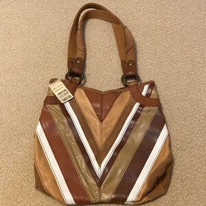 Lucky Brand leather handbag new with tag